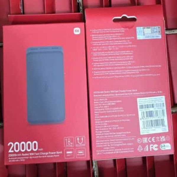 Mi 20000mAh Redmi 18W Fast Charge Power Bank