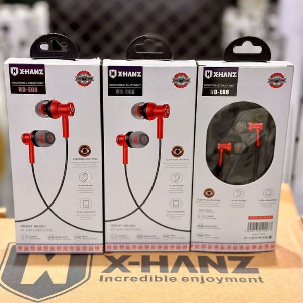 XHanz HD-E08 In-Ear Earphone.